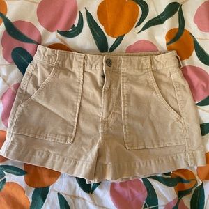 AE corduroy shorts NWOT
